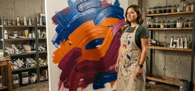 Découvrez l’univers vibrant de l’art abstrait et coloré contemporain
